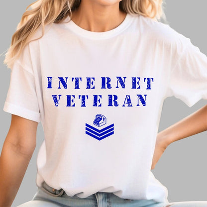 Internet Veteran Geek T-Shirt