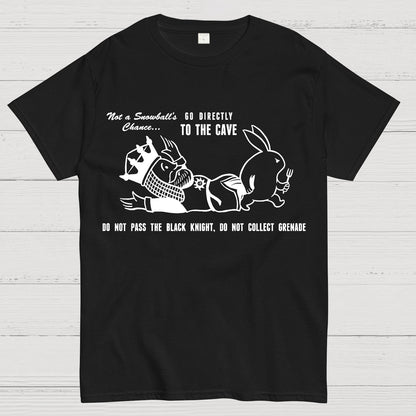 Go To The Cave Do Not Laugh Geek T-Shirt