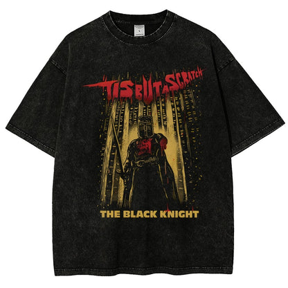 The Black Knight Vintage Distressed T-shirt