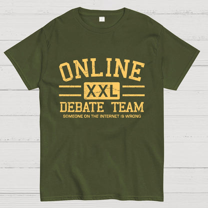 Online Debate Team Geek T-Shirt