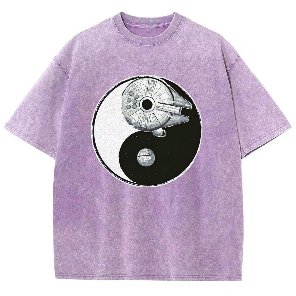 Balance Of The Energy Vintage Distressed T-shirt