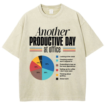 Another Productive Day Vintage Distressed T-shirt