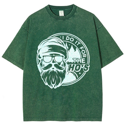 I Do It For The Ho's Vintage Distressed T-shirt