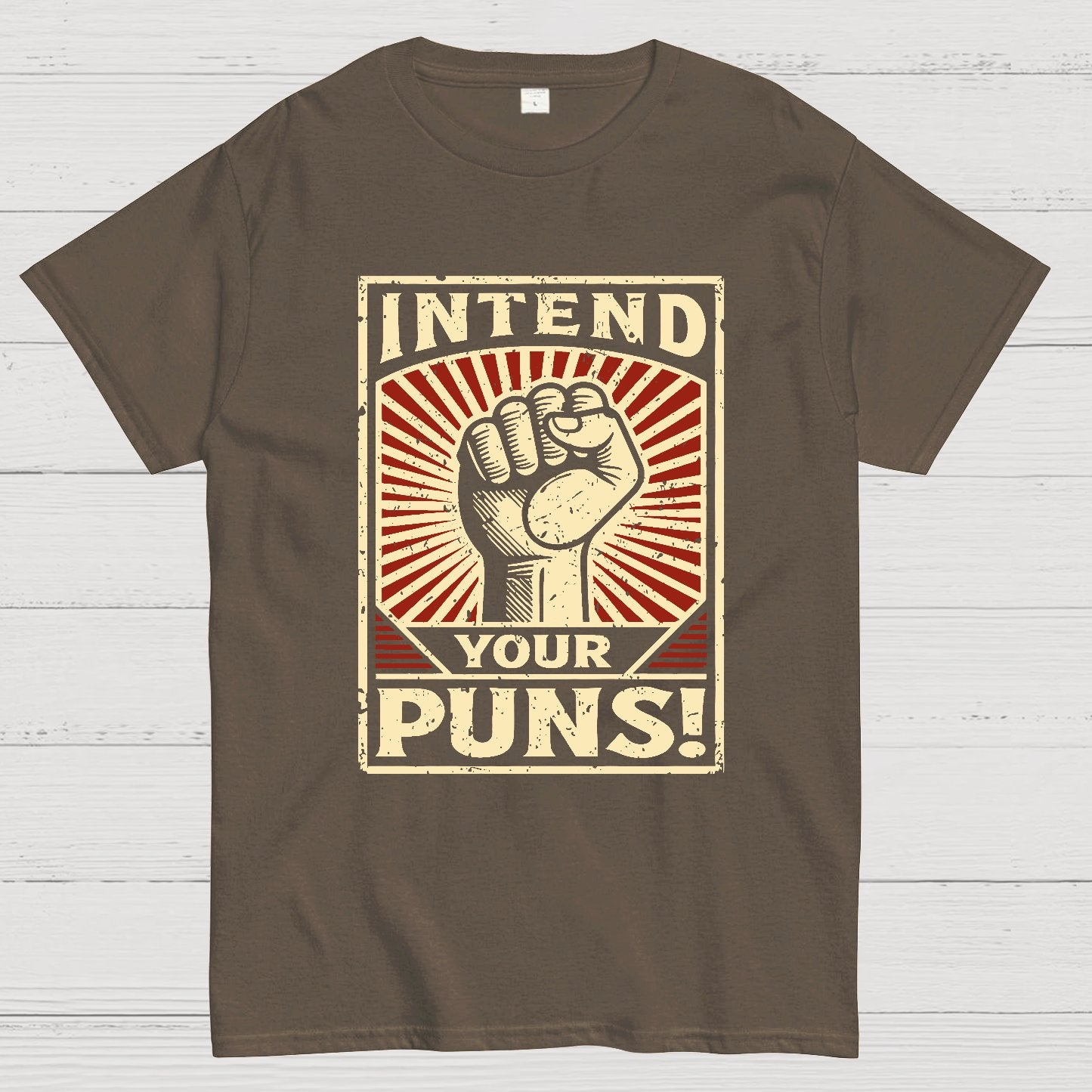 Intend Your Puns Geek T-Shirt