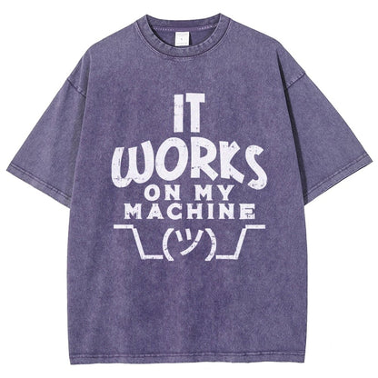 It Works on My Machine Vintage Distressed T-shirt