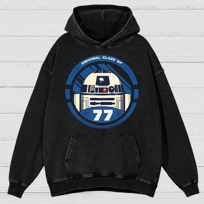 Original Class Of 77 Vintage Distressed Hoodie