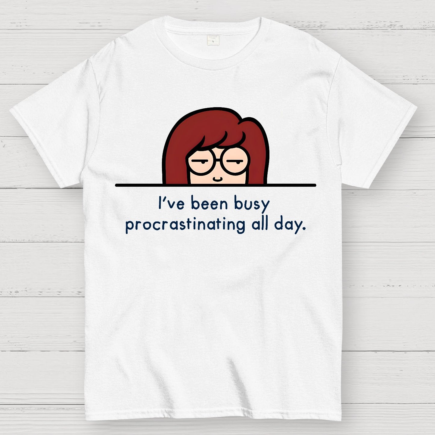 Busy Procrastinating. Sarcasm Geek T-Shirt