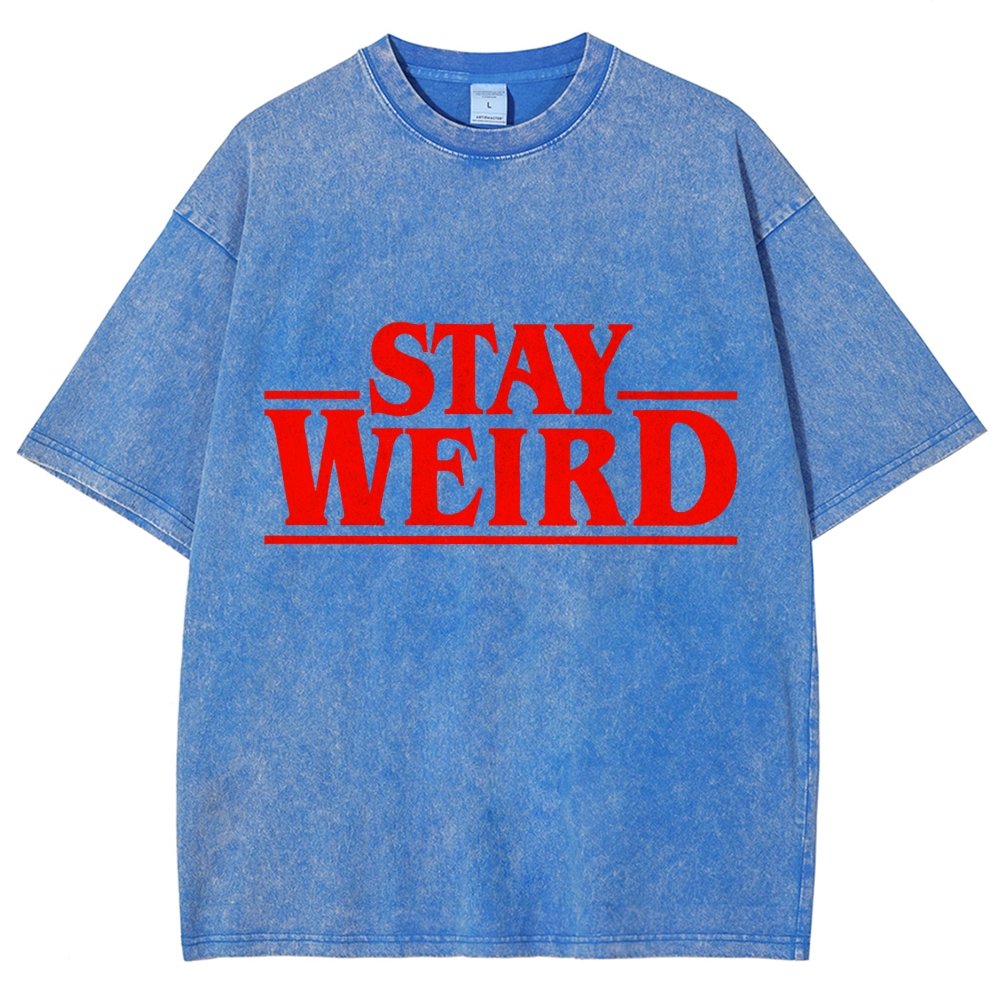 Strange Weird Vintage Distressed T-shirt