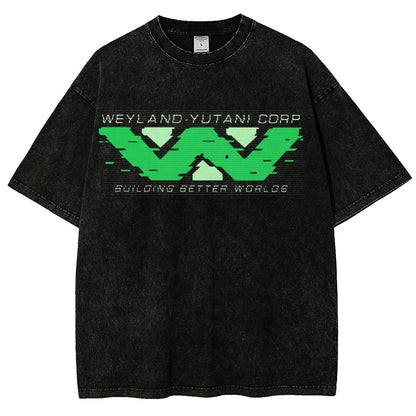 WYC Glitch Vintage Distressed T-shirt