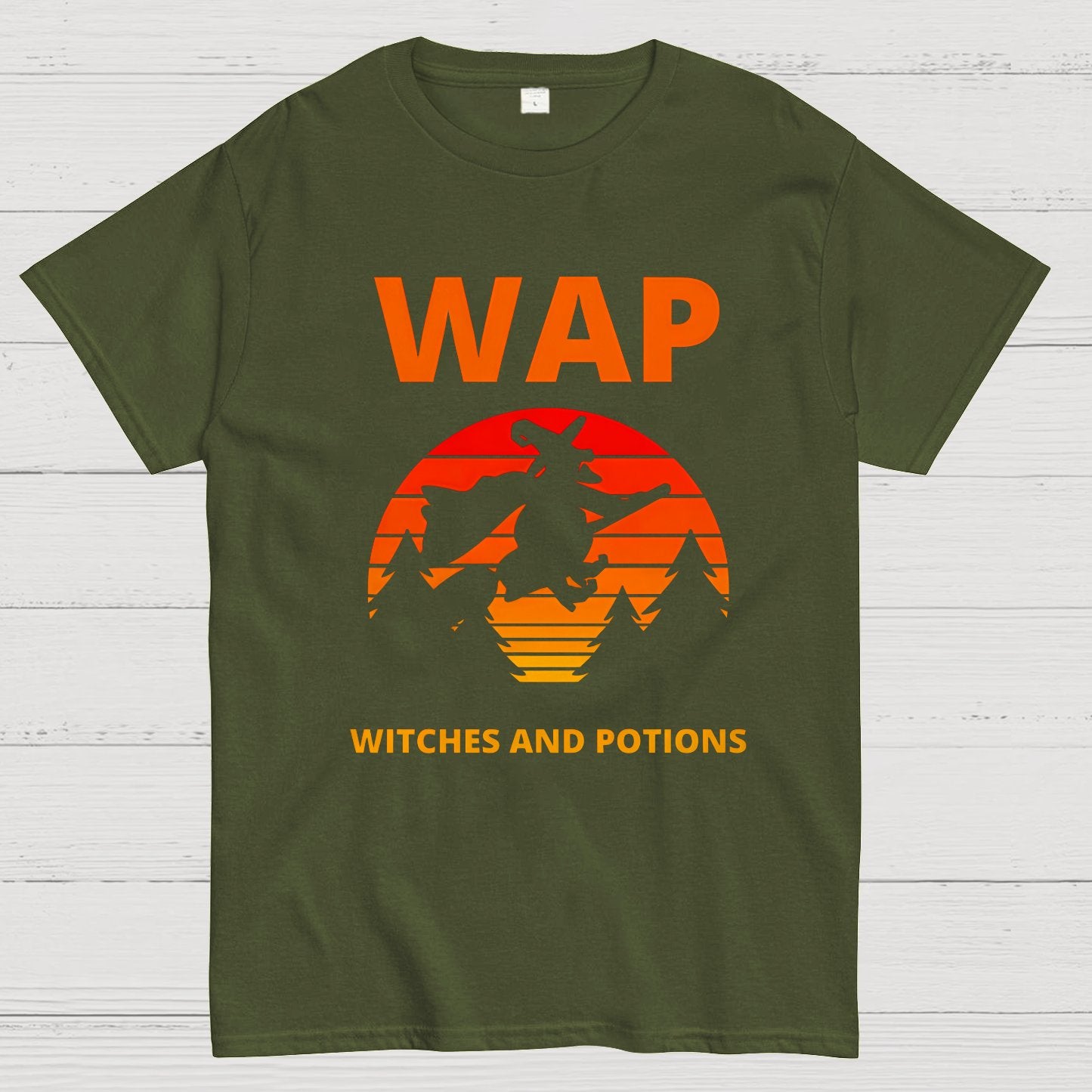 Wap Witches And Potions Halloween Geek T-Shirt