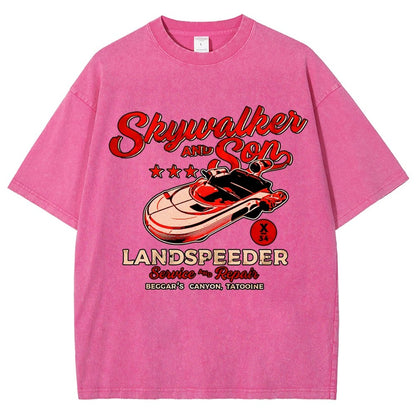 Speeder Shop Vintage Distressed T-shirt