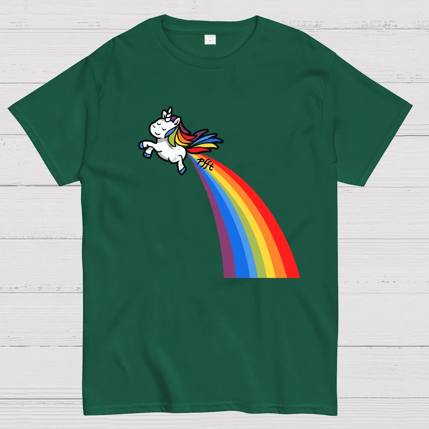 I Fart Rainbows Geek T-Shirt
