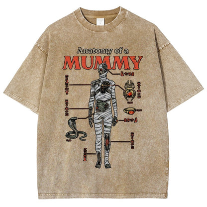 Mummy Anatomy Vintage Distressed T-shirt