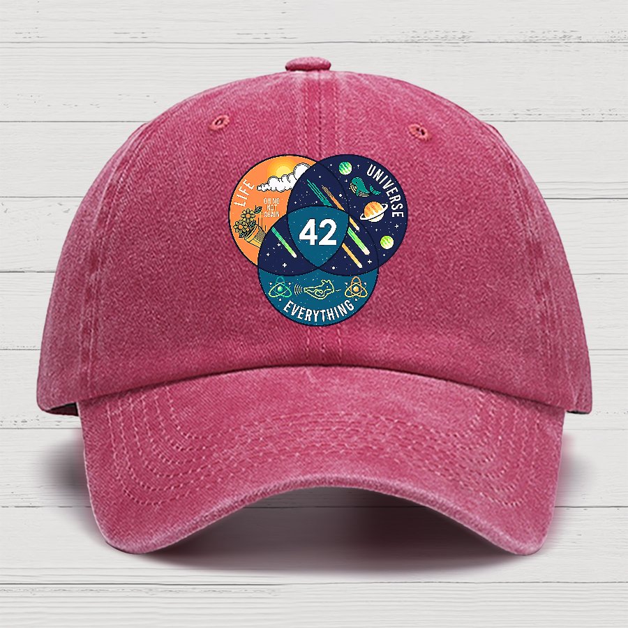 42 Answer to Life Universe and Everything Essential Cotton Hat