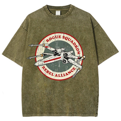 Vintage Rebel Squadron Vintage Distressed T-shirt