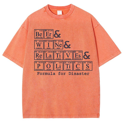Formula For Disaster Vintage Distressed T-shirt