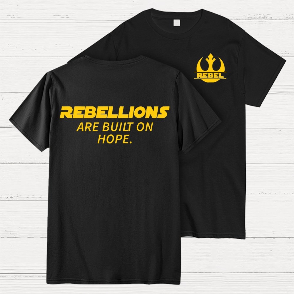 Live On Front And Back Printing Geek T-Shirt