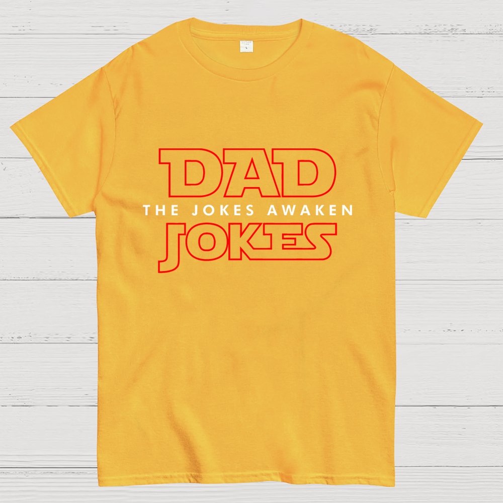 Dad Jokes - The Jokes Awaken Geek T-Shirt