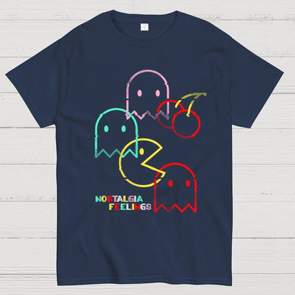 Vintage Game Neon Lines Unisex Geek T-Shirt