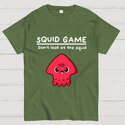 Don't Look At The Squid Geek T-Shirt