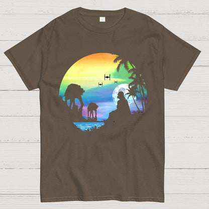 Conquer the paradise Geek T-Shirt