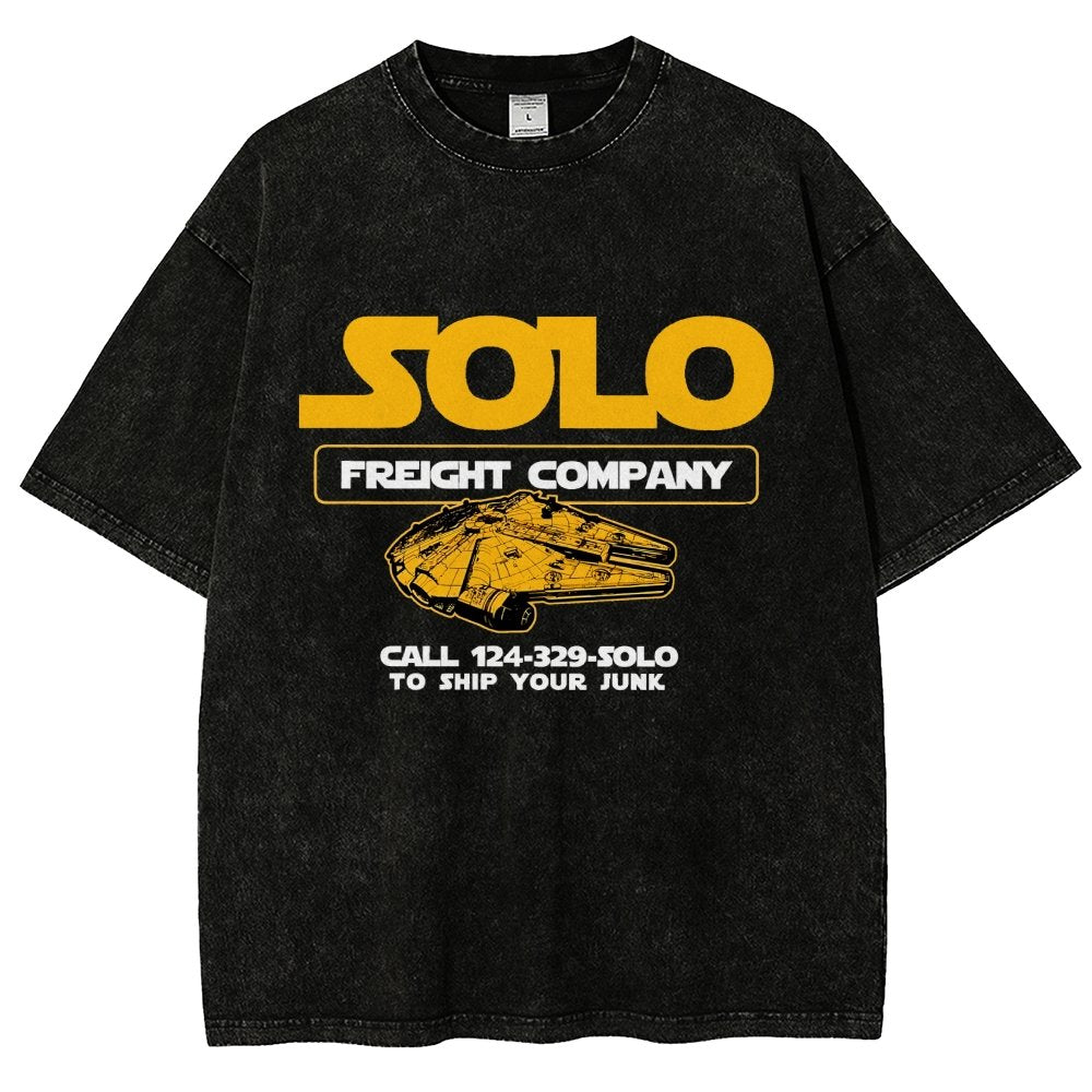 Solo Cargo Co. Vintage Distressed T-shirt