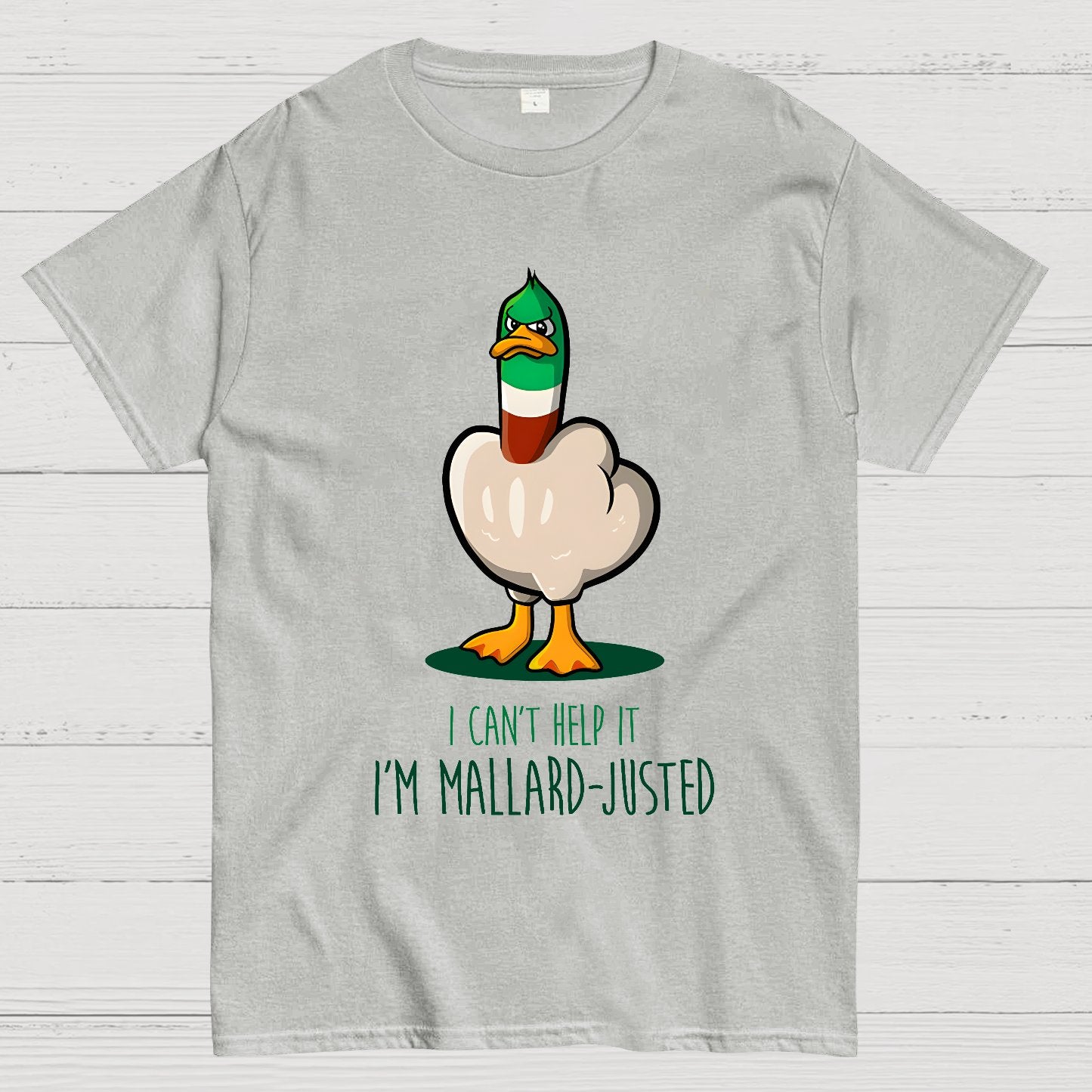 Maladjusted Mallard Geek T-Shirt