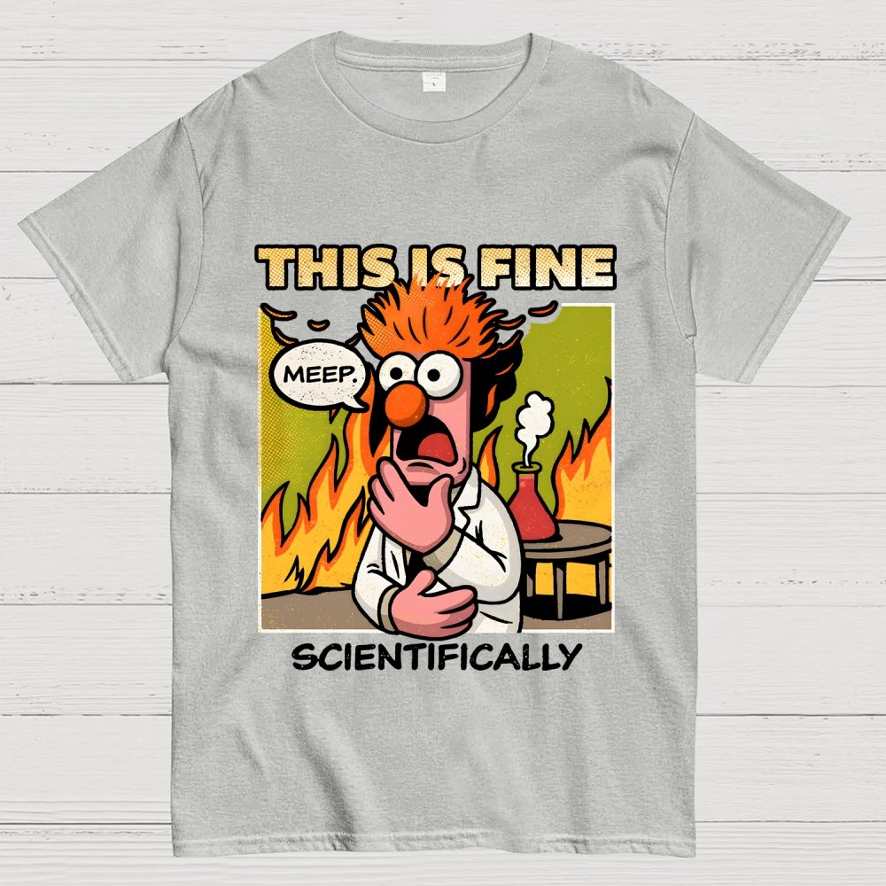 Scientifically Calculated Disaster Geek T-Shirt