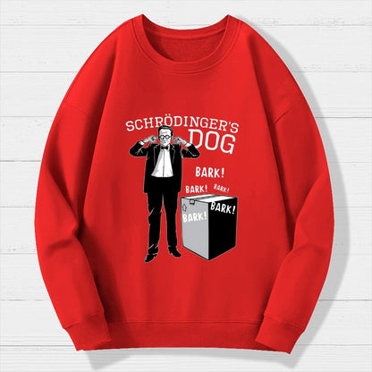 Schrodinger's Dog Geek Cotton Sweatshirt