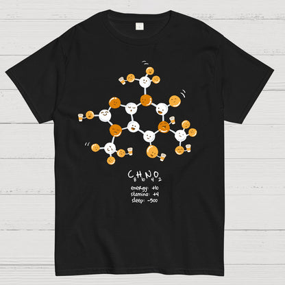 Caffeine Power Up Geek T-Shirt
