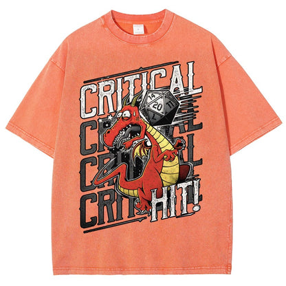 Super Crit Hit Vintage Distressed T-shirt