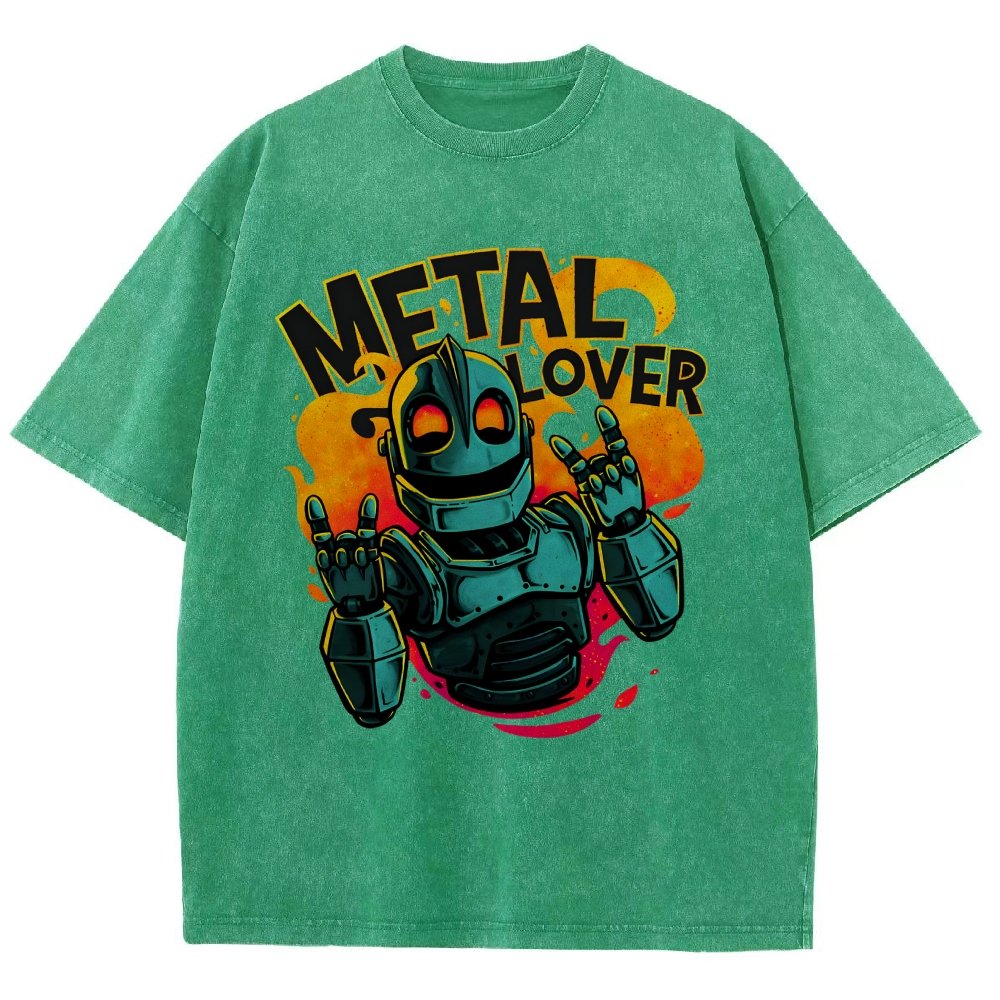 Giant Metal Lover Vintage Distressed T-shirt