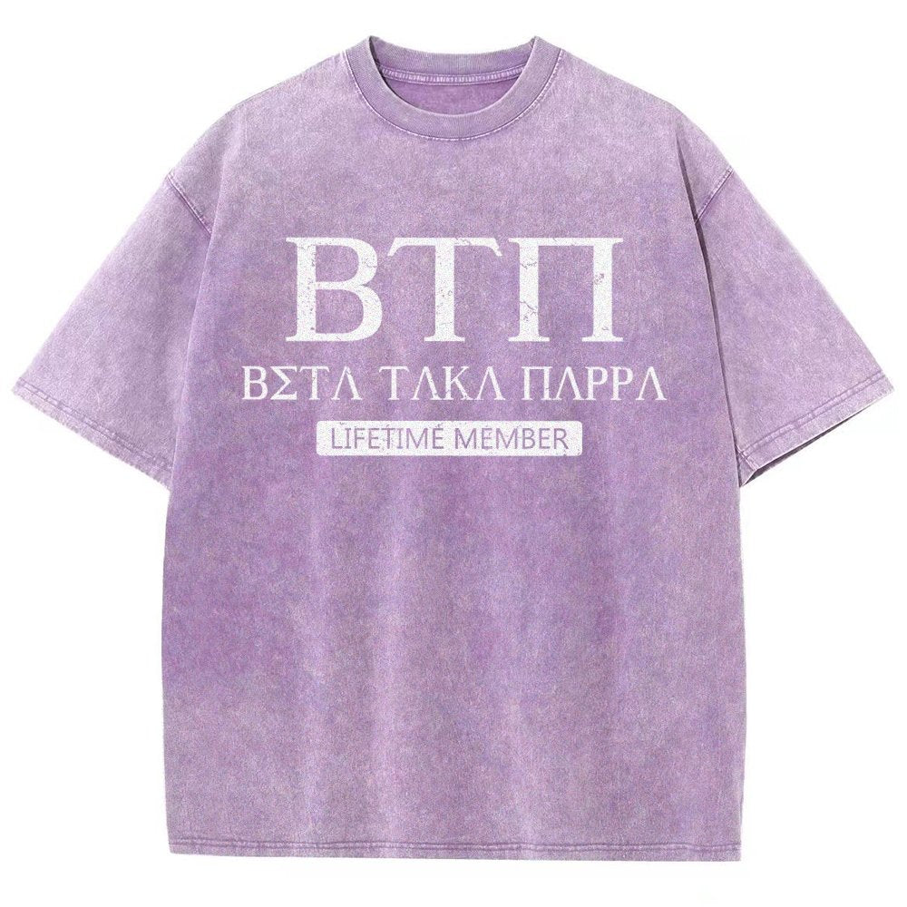 Beta Raka Mappa Vintage Distressed T-shirt