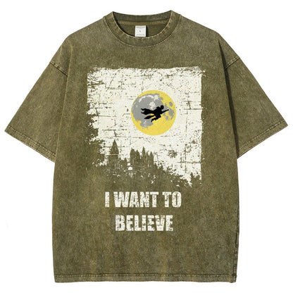 Believe Vintage Distressed T-shirt