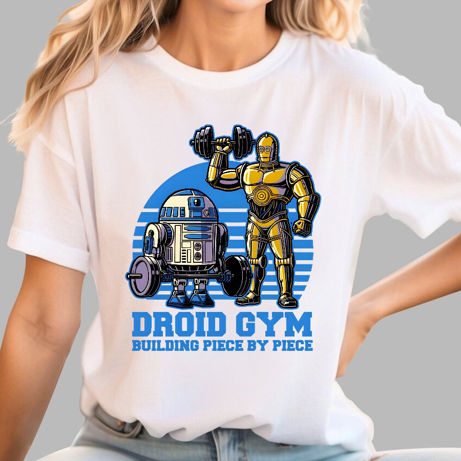 Android Space Gym Geek T-Shirt