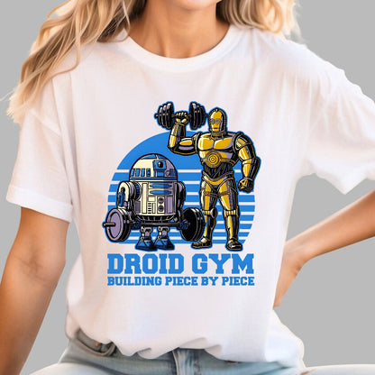 Android Space Gym Geek T-Shirt