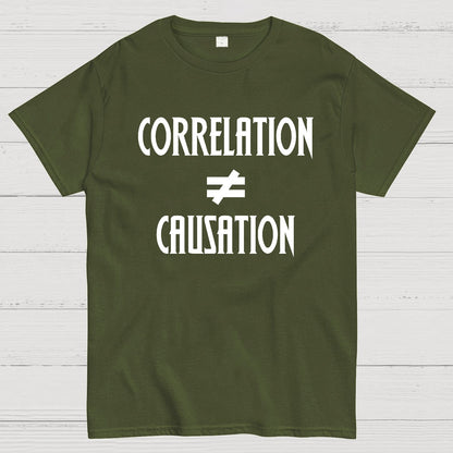 Correlation Does Not Imply Causation Geek T-Shirt