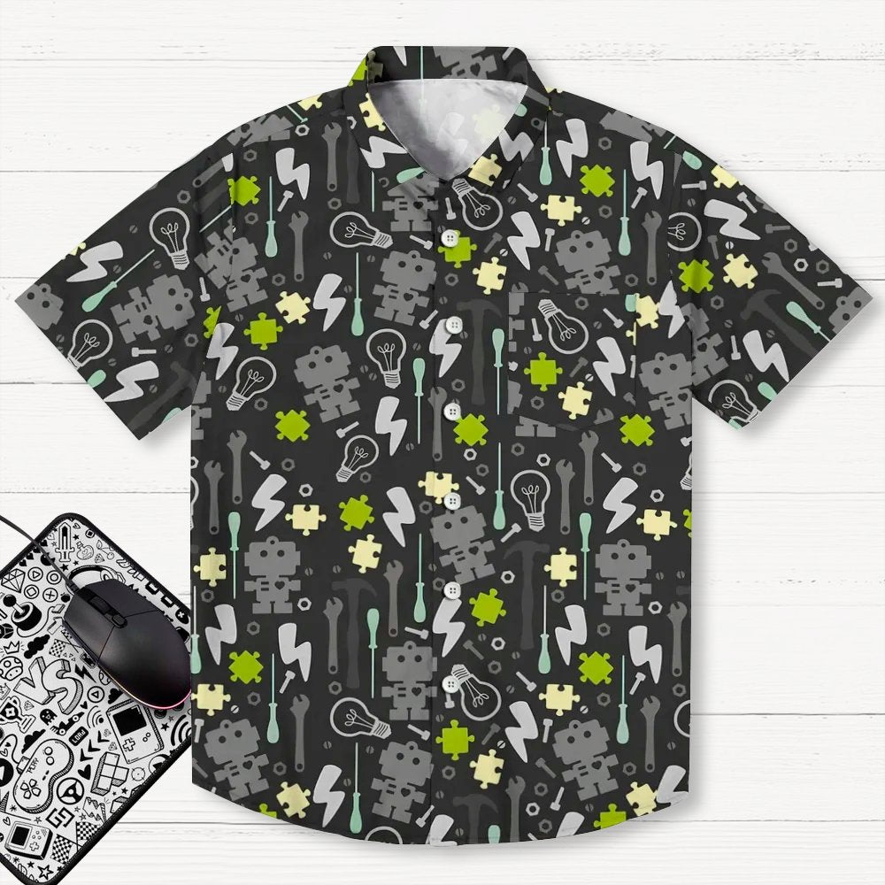 Robot Maintenance Geeky Shirt