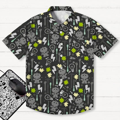 Robot Maintenance Geeky Shirt
