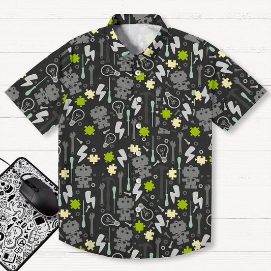 Robot Maintenance Geeky Shirt