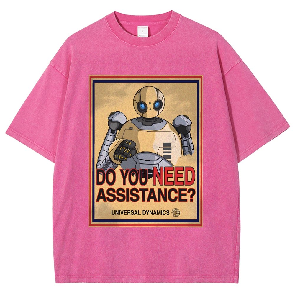 Do You Need Assistance Vintage Distressed T-shirt