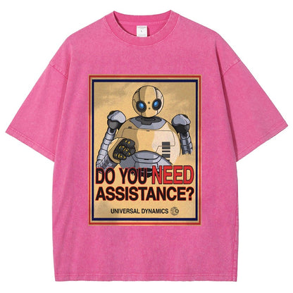 Do You Need Assistance Vintage Distressed T-shirt