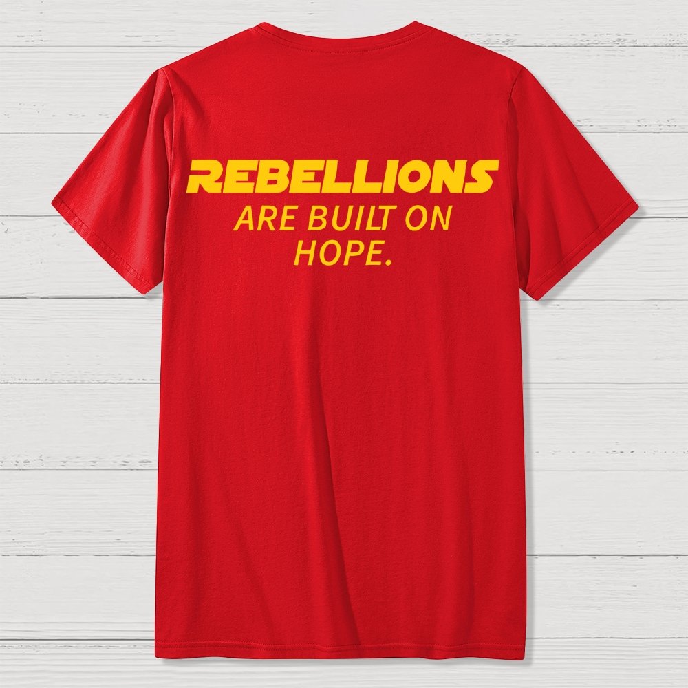 Live On Front And Back Printing Geek T-Shirt