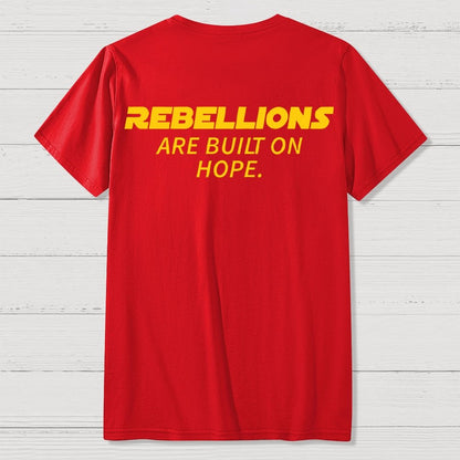 Live On Front And Back Printing Geek T-Shirt