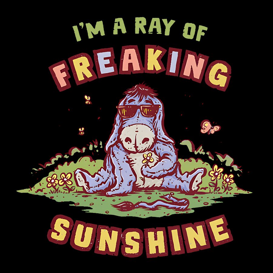 A Freaking Ray Of Sunshine Geek T-Shirt