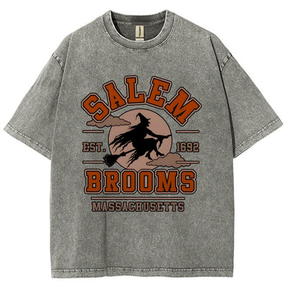 SALEM BROOMS Vintage Distressed T-shirt