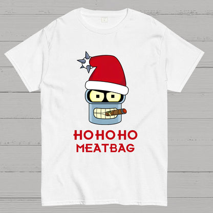 Ho-Ho-Ho！Meatbag Geek T-Shirt