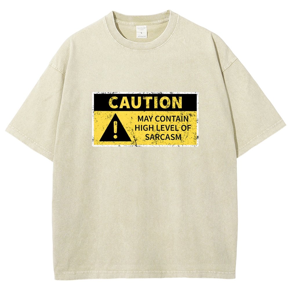 High Level Sarcasm Vintage Distressed T-shirt