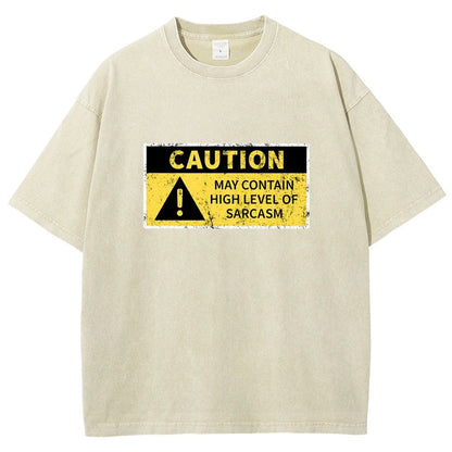 High Level Sarcasm Vintage Distressed T-shirt