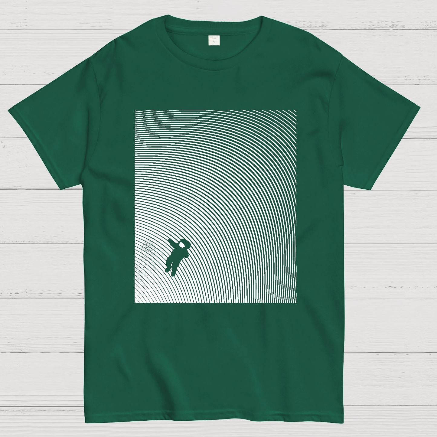 Floating in Space Geeky T-Shirt